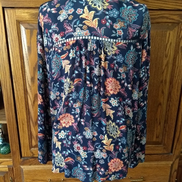 Bo Ho Peasant Blouse - Picture 3 of 7